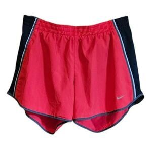 Nike Dri Fit Running Shorts Activewear Pink Grey Women's Medium